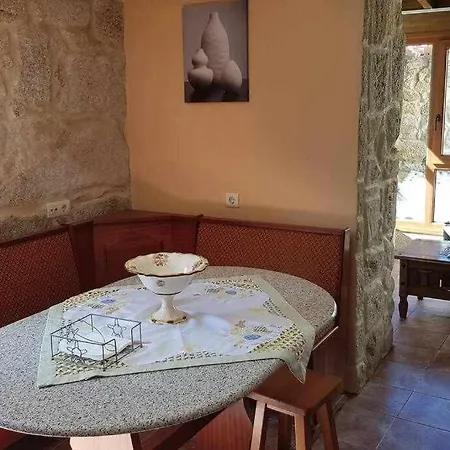 Casa de Férias Casa Cuadrante-casa De Piedra En Playa De Carnota *